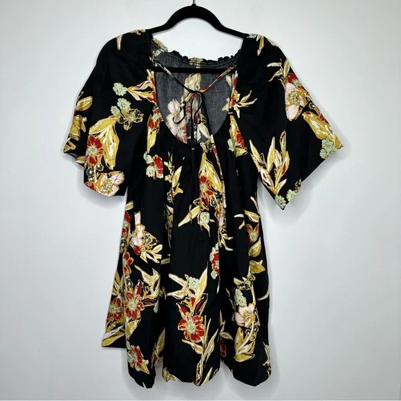 Free People Jodie Printed Tunic in Night Combo - Picture 10 of 11